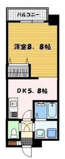 リファレンス浜町【12階】の間取り