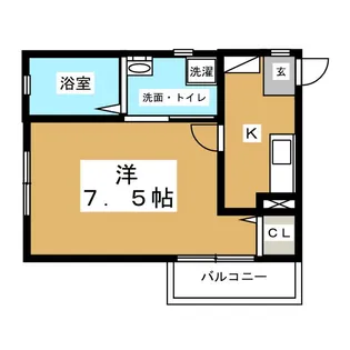 カーサアベニューナカムラ【2階】の間取り