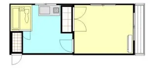 池袋本町マンション【1階】の間取り