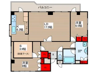 ミタムラビル【2階】の間取り