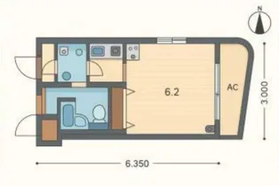 ライオンズマンション杉並高円寺【2階】の間取り
