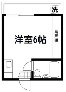 ホワイトハイム【2階】の間取り