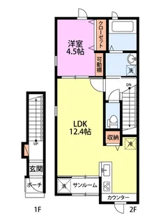 グラン・ラルジュ【2階】の間取り