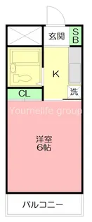 フリージア【2階】の間取り