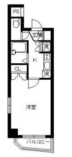 スカイコート両国第2【8階】の間取り