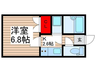 フェリシアガーデン【2階】の間取り
