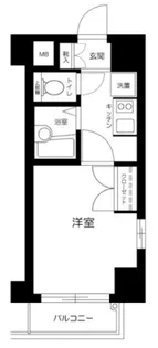 ヴェルステージ駒込【4階】の間取り