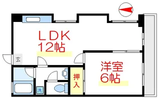 ザ・チェリークレスト【4階】の間取り