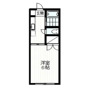 コア下土狩【1階】の間取り