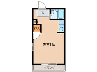 KAN0ハイツ【3階】の間取り