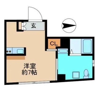 CLASSY nakanosakaue【2階】の間取り