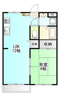 ハイツフォーレ【2階】の間取り