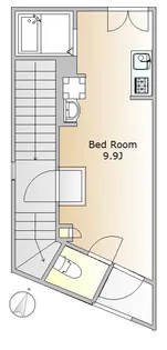 ホークパレス中目黒【2階】の間取り