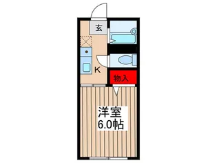 ルミエール三山【1階】の間取り