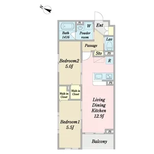 Solomon【3階】の間取り