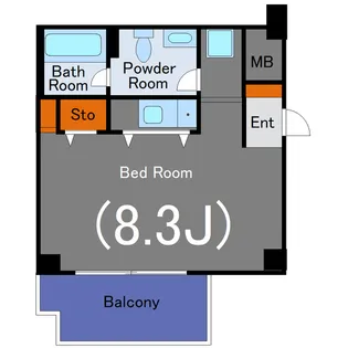 藤和シティコープ新丸子【8階】の間取り