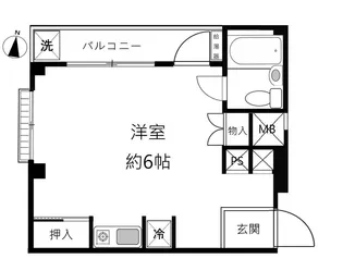 サンパティオ【1階】の間取り