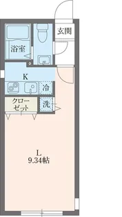 MODULOR要町I【1階】の間取り