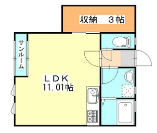 NCOLOR.f【2階】の間取り