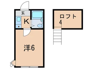 パム王子【2階】の間取り