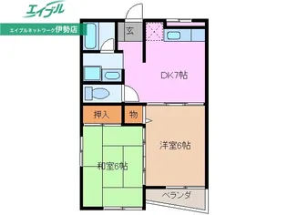 ブランシェ【2階】の間取り