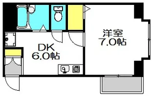 エバンジェル【2階】の間取り
