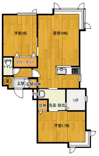 ボニータ【2階】の間取り