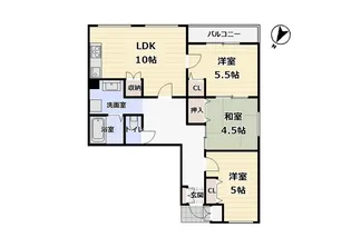 SHRIKE シュライク【3階】の間取り