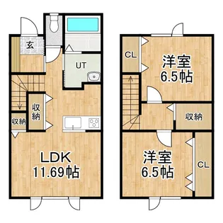 ボーネの間取り