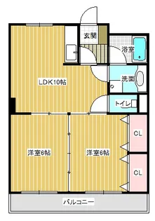 コスモアージュ【3階】の間取り