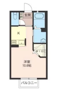 ル・シェル【1階】の間取り