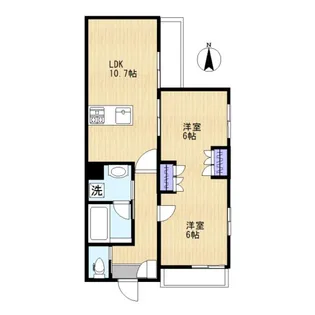 Valeur(ヴァルール)【3階】の間取り