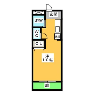 青柳ヒルズ【1階】の間取り