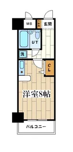 ダイアパレス塚本II【3階】の間取り