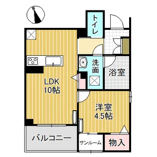 グラン・ミライエ【2階】の間取り