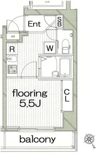 グランヴァン東池袋II【7階】の間取り