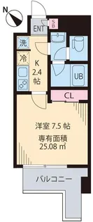 グレイスみかど【5階】の間取り