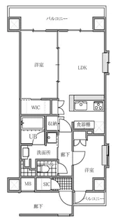 Nanala【2階】の間取り