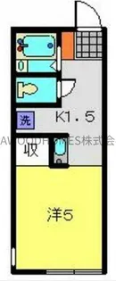 アルモ金沢文庫【2階】の間取り