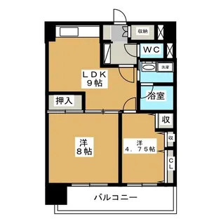 アルティザ松本【3階】の間取り