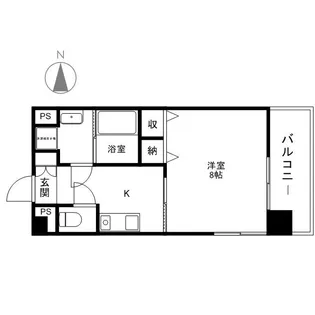 アーバンタワー長野【5階】の間取り