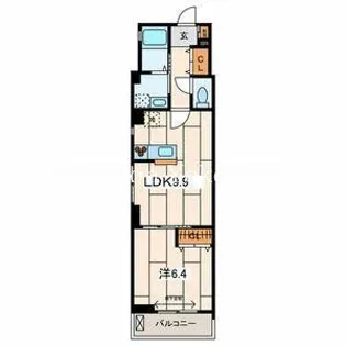 K.A.リリーマンション【2階】の間取り