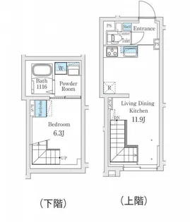 Fika代々木上原の間取り