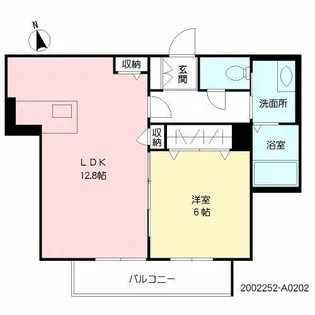 フェリクオーレ【2階】の間取り