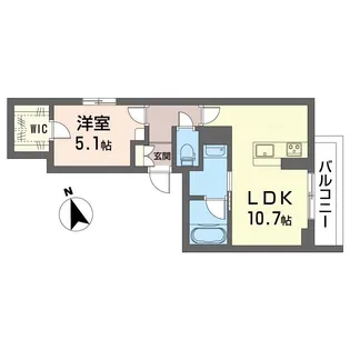 グランノワール【3階】の間取り