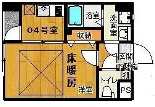 ラ・フォンテ【2階】の間取り