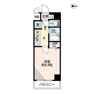 プレール・ドゥーク亀戸III【7階】の間取り