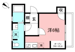 メゾンツカサI【1階】の間取り