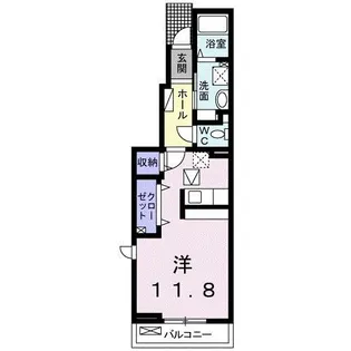 リガーレ【1階】の間取り