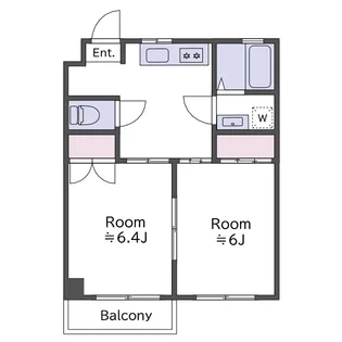PRIME PLACE【2階】の間取り